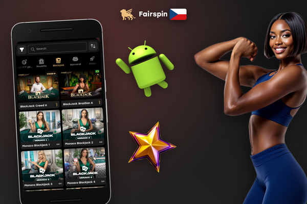 Fairspin Casino mobilní aplikace s výběrem platebních metod včetně Visa a Bitcoin